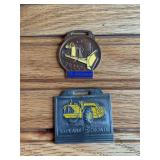 (2) LaPlant Choate Watch Fobs