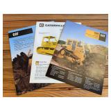 (3) Caterpillar D6 Crawler Sales Literature