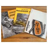 (3) Caterpillar Bulldozer Sales Literature