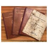 (4) Marion Power Shovel Manuals