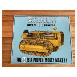 Caterpillar D4 Crawler SST Sign