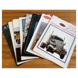 (8) Peterbilt Truck Sales Literature