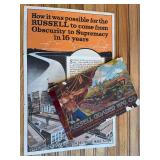 (2) Russell Grader Sales Mfg. Co. Sales Literature