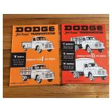 (2) Dodge Truck Sales Literature