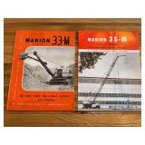 (2) Marion Power Shovel Sales Literature