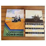 (2) Caterpillar Combine Sales Literature