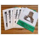 (8) Caterpillar Crawler Spec Sheets