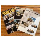 (3) Caterpillar Sales Literature