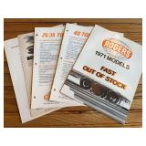(5) Rogers Trailers Sales Literature