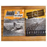(2) Caterpillar Sales Literature