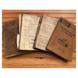 (4) Caterpillar D9 Crawler Manuals