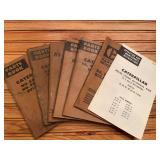 (7) Caterpillar Bulldozer Manuals