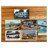 (6) Bus Postcards
