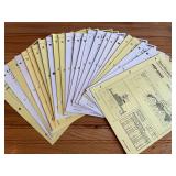 (25) Link-Belt Spec Sheets