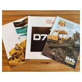(3) Caterpillar D7 Crawler Sales Literature