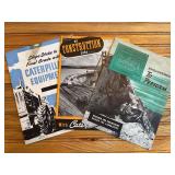 (3) Caterpillar Sales Literature
