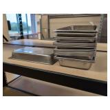 (19) Vollrath Stainless Pans