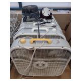 (5) Box Fans Lot