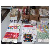 (4) Boxes of Box Co. Industries and Box and Go - Assorted Patterns - Birthday/easter