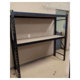 (1) Heavy Duty Rack - Black - 72" T x 78" W x 24" D