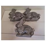 3) Chocolate Bunny Molds