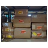 (9) Boxes of Paper and Grocery Bags - unopened - Assorted Sizes