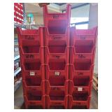 (16) Uline Torage Containers