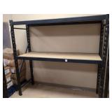 (1) Heavy Duty Rack - Black - 72" T x 78" W x 24" D
