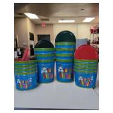 (15) NEW "Happy Birthday " Tins 12" x 10" and 10 x 8"