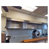 Large Fume Hood with Make UP Air by CaptivAire 168” x 60” D 30” T