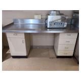 Homemade Stainless Top Work Station - 74" w x 36" t x 31" d