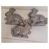 3) Chocolate Bunny Molds