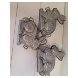 3) Chocolate Bunny Molds