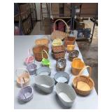 Assorted Holiday Baskets Lot