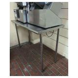 Stainless Prep Table - 35" T x 49.5" W x 24" D