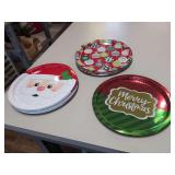 Assorted  Holiday Trays - Round