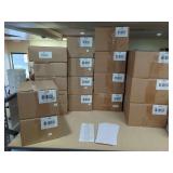 Shelf of Boxed Glassine Bags