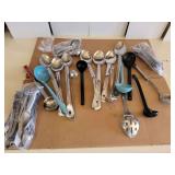 Spoons And Silverware Lot