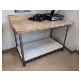 Work Station Table - 35" t x 52" w x 31" d