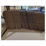 Approximately (125) Uline Boxes - 11" x 11" x 8 "