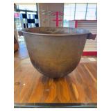 Large Copper Kettle Deep - 20” W x 16” D