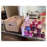 (2) Boxes Berwick Wraphia Natural Look - Reds and Pinks
