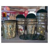 (12) NEW "Birds"  Tins 12" x 10" and 14" x 12"