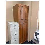 Cabinet 84” T x 24” W x 25” D