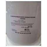 #2326 Platinum White Chedder Popcorn Coating... 30lbs