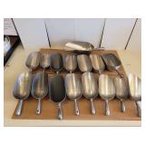 Stainless Small Scoops Lot