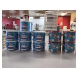 (11) NEW - "Happy Birthday" Tins - 1/2 Gal.