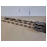 (3) 36" Stainless Paddles