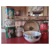 Popcorn Bowls and Containers - Holiday