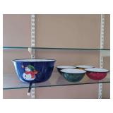 Holiday Popcorn Bowls